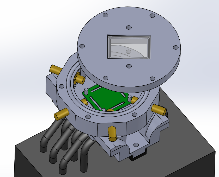 Photo of the 3D printed enclosure